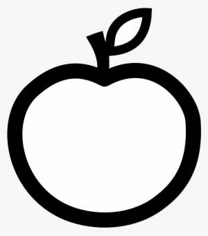 White Apple Cliparts - Apple Clipart Transparent Background #1073878