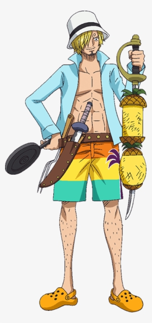 Sanji Film Gold Sunbathing Outfit - Sanji One Piece Gold #1074109