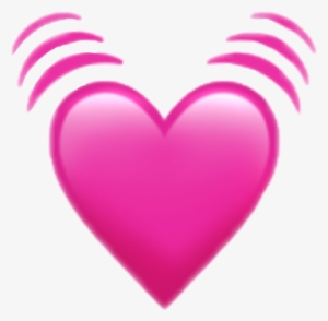 Emoji Coração Png - Pink Heart Emoji Png #1075021