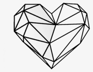 Então É Isso, Agora Você Já Sabe Que Entre Tantos Formatos - Geometric Heart Shapes Png #1075208
