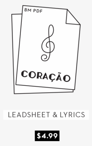 Coração Leadsheet & Lyrics #1075414