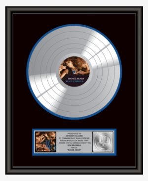 Platinum Record Award - Dance Again By Jennifer Lopez Feat. Pitbull Mp3 Download #1075487