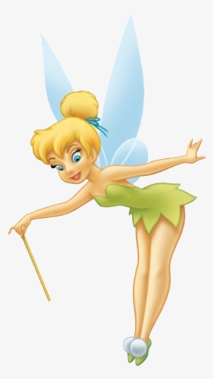 Tinker Bell Clip Art - Tinkerbell With Her Wand #1076049