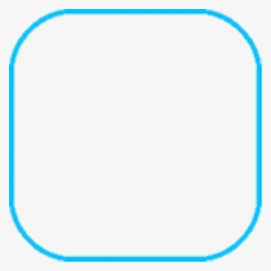 Blue Square Outline Png Clip Art Library Library - Square Vector File #1076358