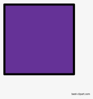 Purple Square Free Clipart Image - Lilac #1076389