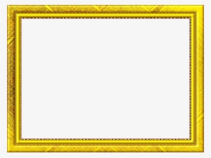 Frame, Picture Frame, Outline, Gold - Рамка Золотая Пнг #1076455