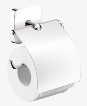 Puravida Toilet Paper Holder With Cover - Hansgrohe 41508000 #1076600