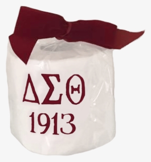Delta Sigma Theta Embroidered Toilet Paper - Toilet Paper #1076734