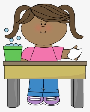 Classroom Table Washer Clip Art - Responsibility Clipart #1077128