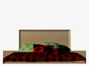 Diamond And Leaf Texture Ofre Double Bed - Bedroom #1077565