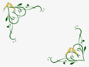 How To Set Use Love Birds In The Corners Svg Vector #1077597