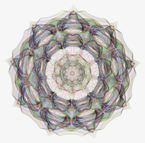 Symmetry Kaleidoscope Mandala Circle Vector Magic - Clip Art #1077600