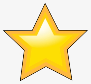 Gold Star Blank 01 Blanks Shapes Star Gold Star Blank - Estrella Clipart #1078036