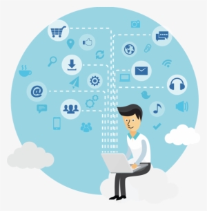 547x557xredes Sociais Empresas - Importancia Das Redes Sociais Png #1078038