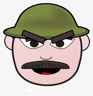 This Free Icons Png Design Of Angry Soldier Man #1078071
