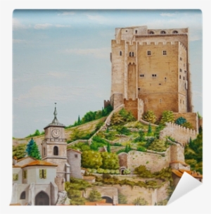 Peinture De La Tour De Crest Wall Mural • Pixers® • - Painting #1078133