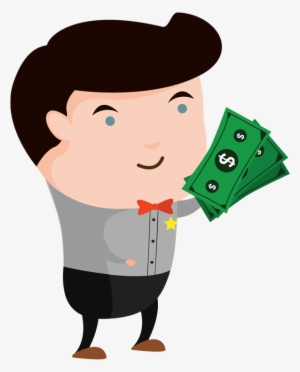 Cartoon Cartoonview Co Man Cash Design - Person Thinking Cartoon Png #1078798