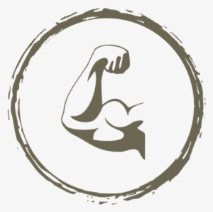 Fitness Logo Design Element - Missiles To Guns Shower Curtain #1078935