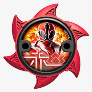 Super Samurai Red Ninja Power Star - Bandai Power Rangers Ninja Steel Battle Gear - Ninja #1079320