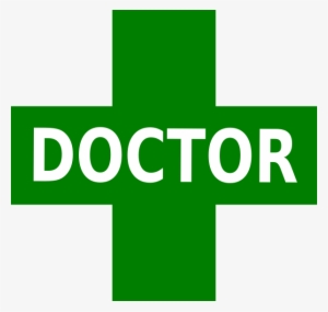 Doctor Logo Green White Clip Art - Doctor Logo Green #1079475