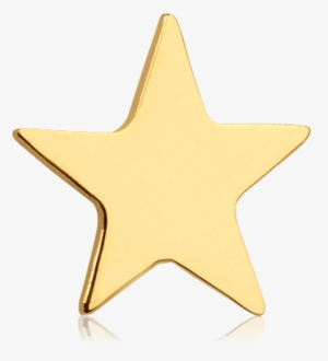 Tinkalink Gold Small Star Charm - Vlag Rood Met Gele Ster #1079677