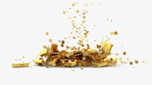 Falling Coins Transparent Background - Coin Background Png #1079679