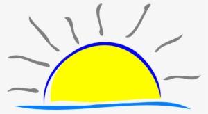 Jpg Royalty Free Ocean Panda Free Images Sunriseclipart - Half Sun Clip Art #1079759