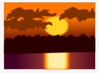 Pôr Do Sol Clipart Png #1080573