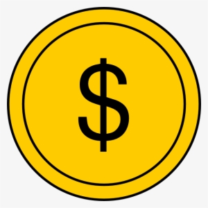 Gold Coin Clipart - Currency - Us Dollar (9 - 1b) #1080603