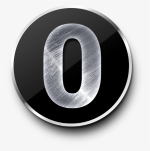 Metal Number 0, - 3d Number 3 Png #1080708