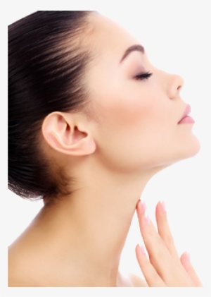 Radio Frequency Facial - Stock Woman Face Portrait With Healthy Skin #1081607