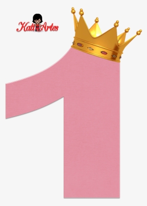 Alfabeto De Números Rosas Con Coronas - Numero 2 Princesa Sofia #1081732