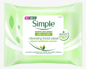 Simple Kind To Skin Cleansing Facial Wipes - Simple Water Boost Micellar Facial Gel Wash 148ml #1082209