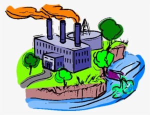 Earth-pollution - Factories Clipart #1082275