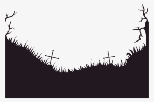 Graveyard - Halloween Graveyard Png #1082525