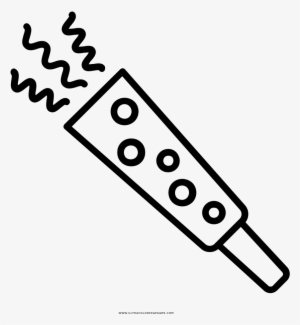 Party Horn Coloring Page - Party Horn #1082797