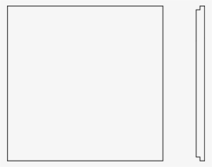 Kvanum Retro Banér - Baner Photo Square White Png #1082893