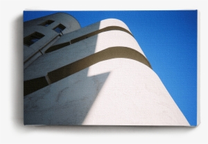 Canvas Print Curved Building - Canvas Print #1083741