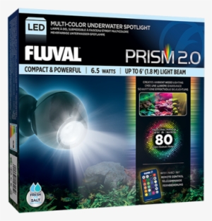 Able To Mount Anywhere Under Glass, The 2nd Generation - Fluval A3975 Prism Led Spot Light #1084034