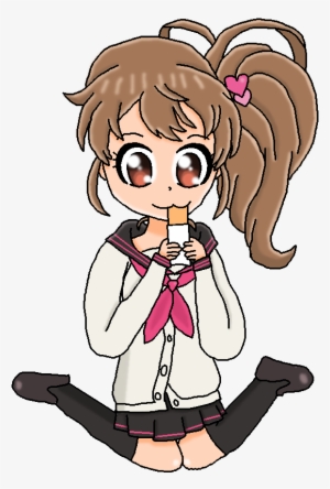 Ema Hinata Eating A Hot Pocket By Asahigirl-dapkxfh - Girl Eating Hot Pockets #1084415