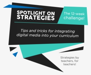 Take The Spotlight On Strategies 12-week Challenge - Graphic Design #1084633