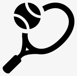 Tennis Racquet Icon - Tennis Icon Png #1084654