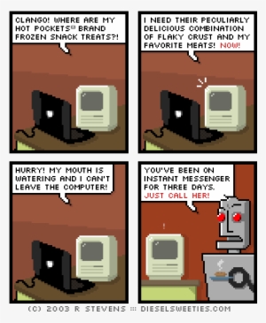 Hot Pockets - Cartoon #1084688