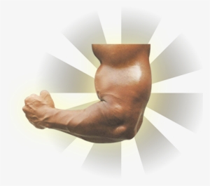 Muscular Arm Png Clip Freeuse - Statue #1084836