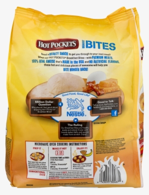 Hot Pockets Egg Cheese Breakfast Bites 22 375 Oz Bag #1084881