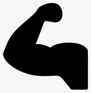 Muscles Comments - Icon Muscle White Png #1085264