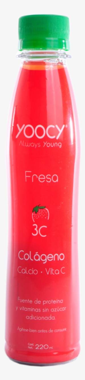 Yoocy Jugo Colageno Fresa X220ml - Plastic Bottle #1085347