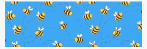 Bee Pattern Background - Bee #1086073