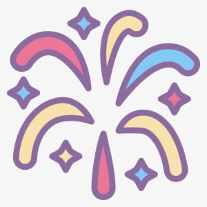 Eksplodujące Sztuczne Ognie Icon - Fireworks #1086096