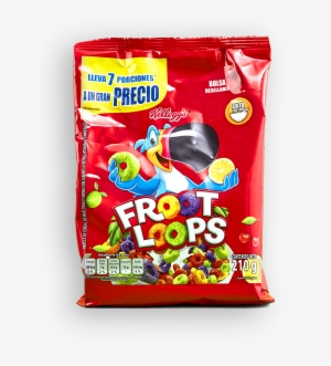 Cereal Froot Loops Bolsa Resellable - Froot Loops #1086311